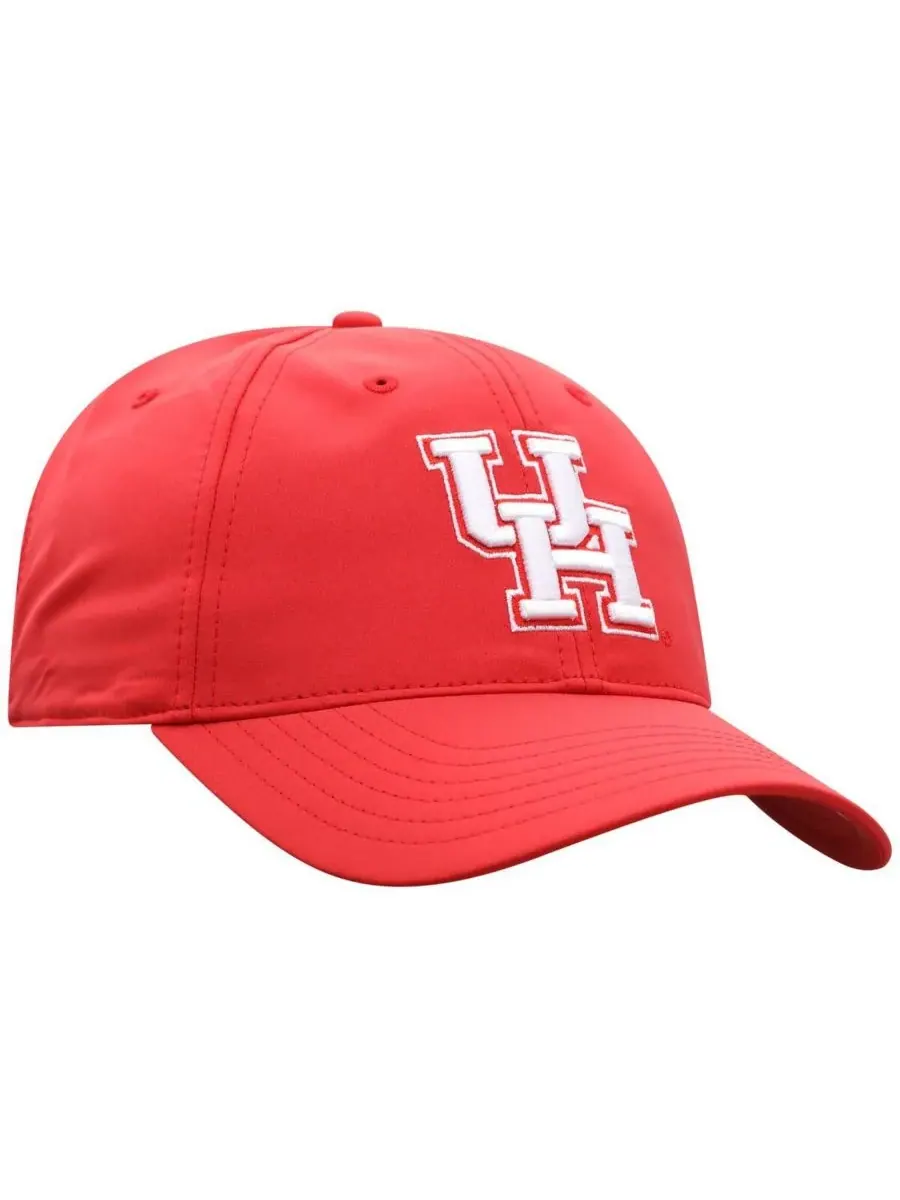 Top of the World Мужская красная регулируемая кепка Houston Cougars Victory Trainer — изображение 2 из 4, красный