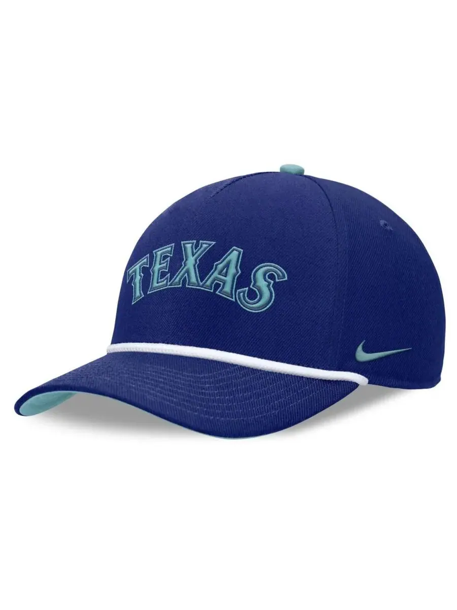 Мужская регулируемая бейсболка Royal Texas Rangers ко Дню отца Nike — изображение 3 из 4, королевский