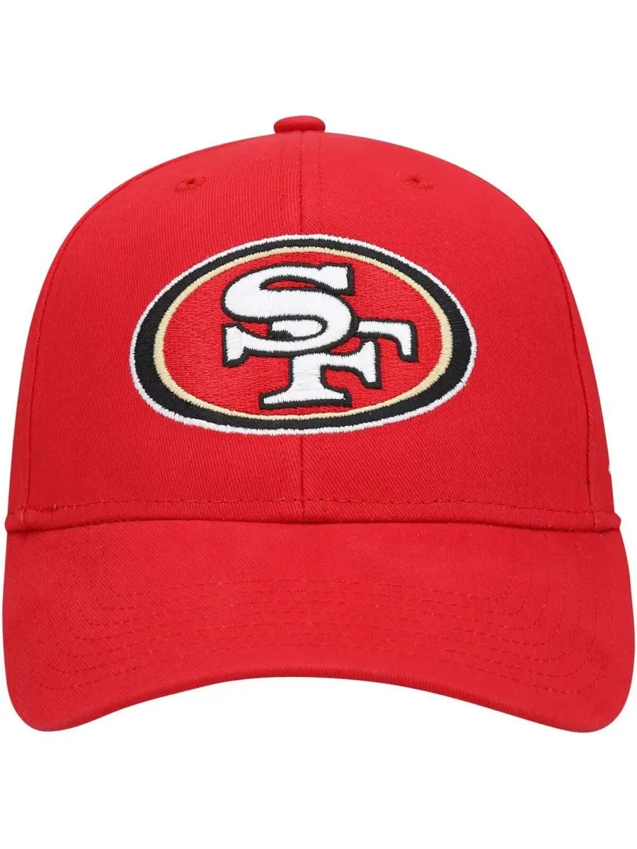 Детская алая бейсболка San Francisco 49ers Basic MVP с регулируемым размером '47 Brand — изображение 2 из 4, алый