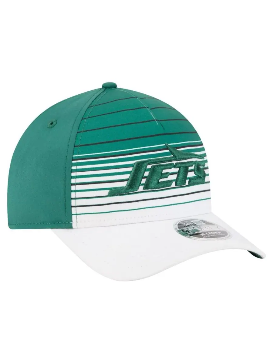 New Era Мужская кепка New York Jets Adventure Gradient 9FORTY M-Crown A-Frame с регулируемой высотой — изображение 2 из 4