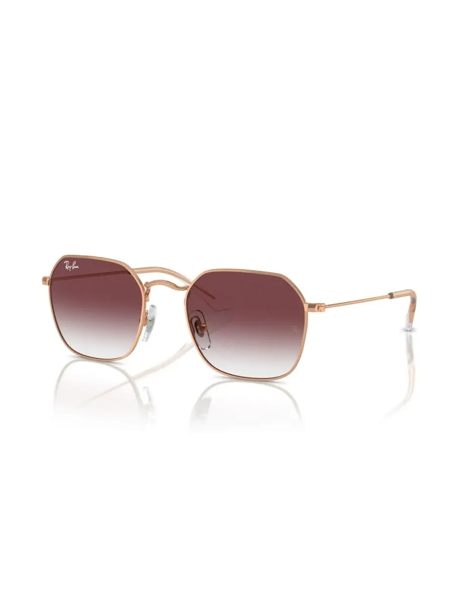 Детские солнцезащитные очки, Rb9594S (для детей 11-13 лет) Ray-Ban Jr — изображение 1 из 6, розовый золотистый