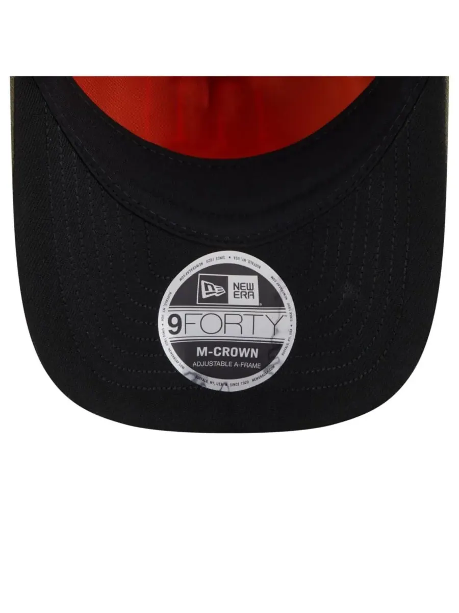 New Era Мужская регулируемая кепка Alpha Industries оливкового цвета с логотипом New York Giants — изображение 3 из 5
