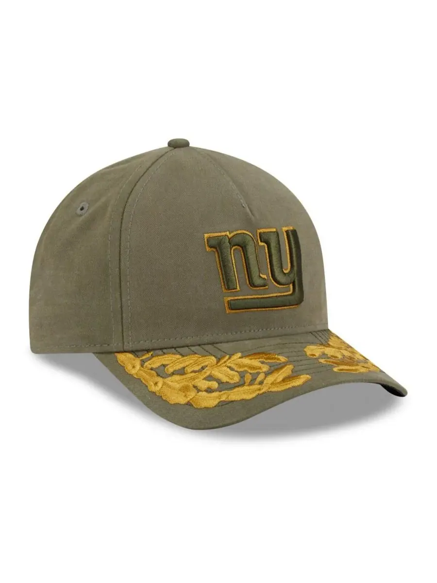 New Era Мужская регулируемая кепка Alpha Industries оливкового цвета с логотипом New York Giants — изображение 4 из 5