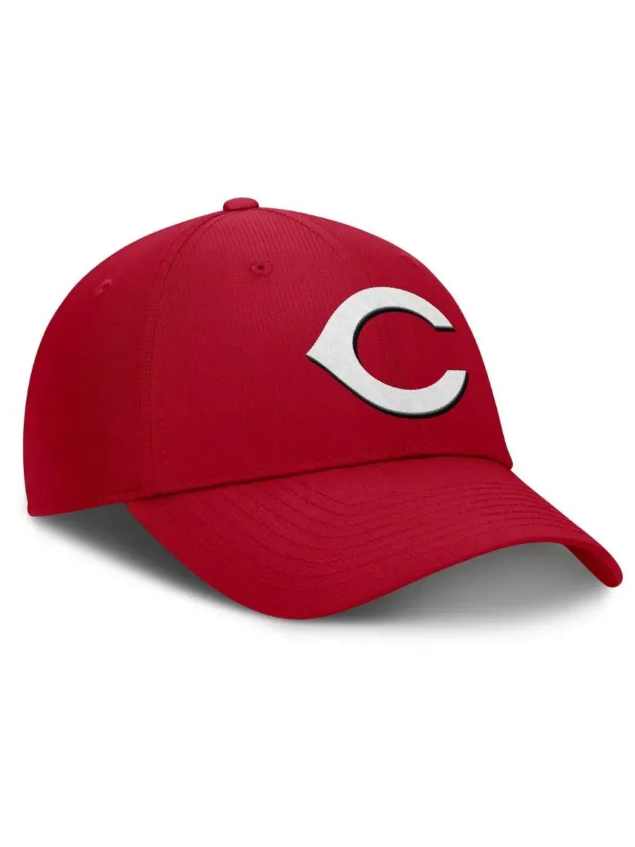 Бейсболка Nike Dri-FIT Club с вышитым логотипом Cincinnati Reds — изображение 3 из 4, красный