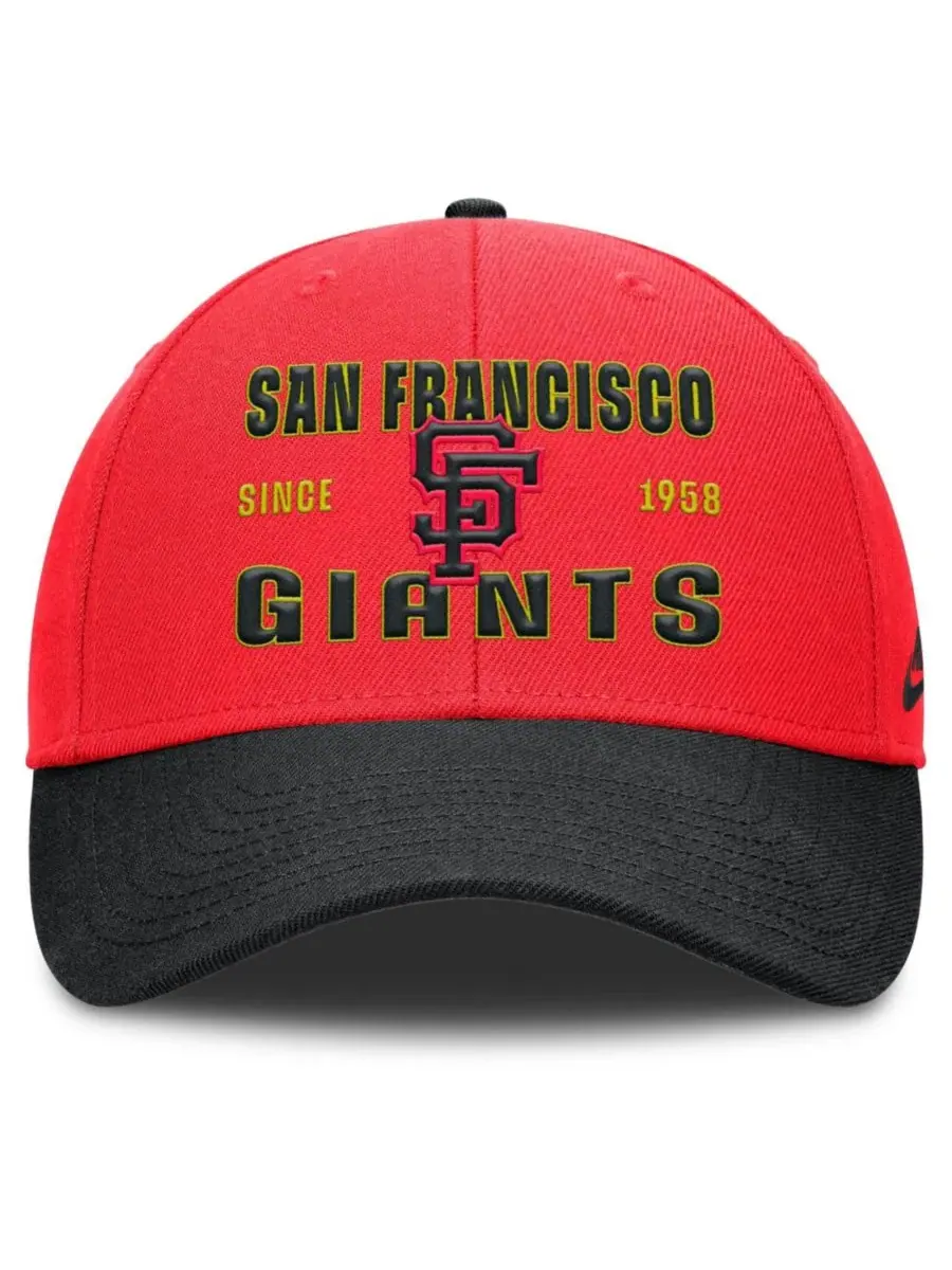 Кепка Nike San Francisco Giants Neon 90s Rise — изображение 2 из 4, черный