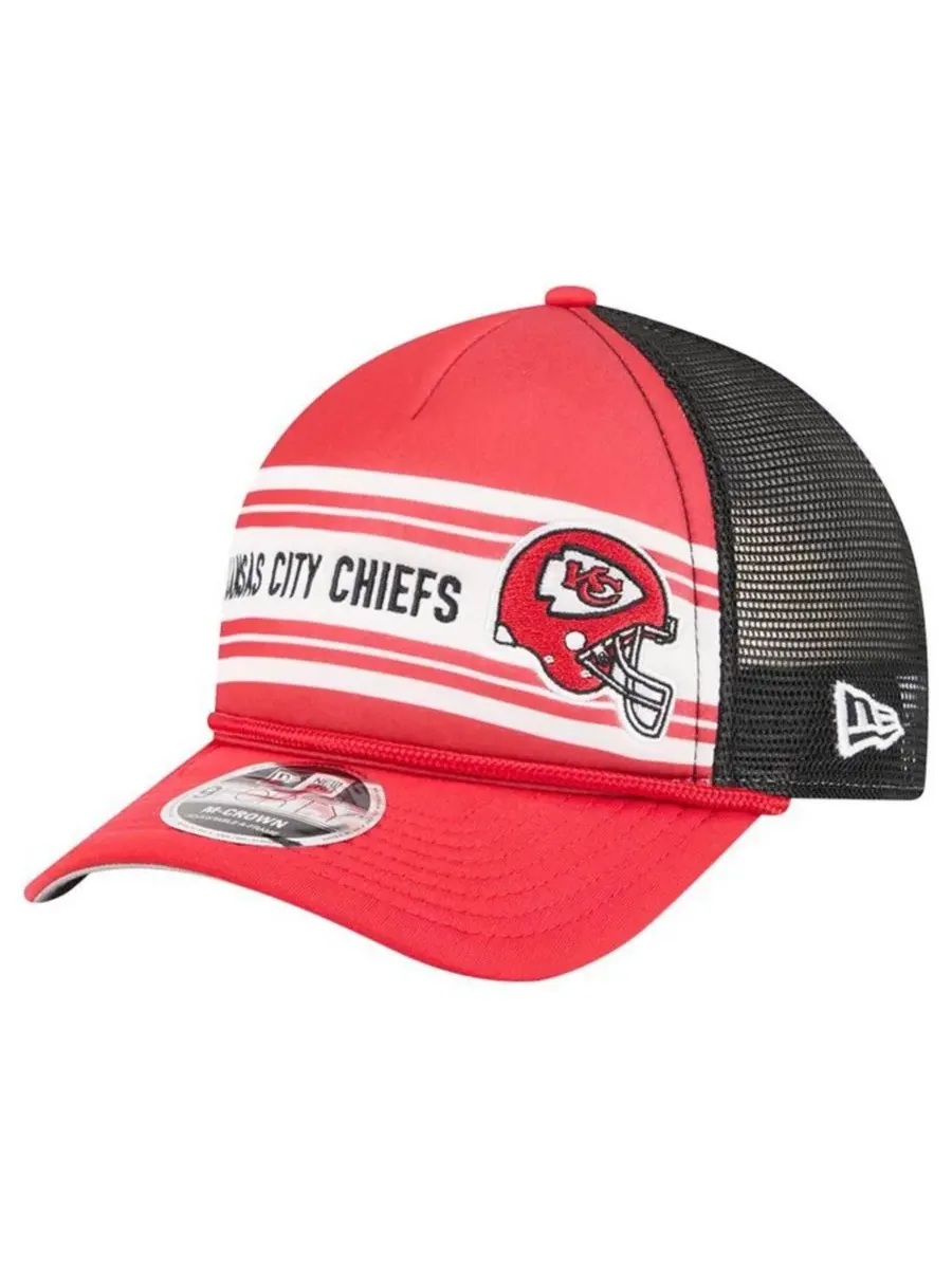Кепка New Era с вышитым принтом Kansas City Chiefs — изображение 1 из 5, красный
