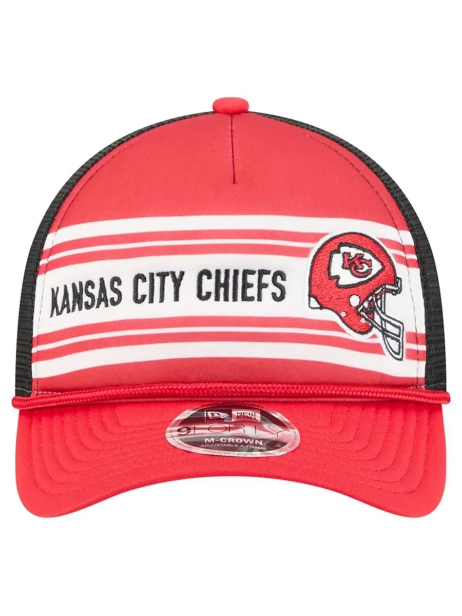 Кепка New Era с вышитым принтом Kansas City Chiefs — изображение 2 из 5, красный
