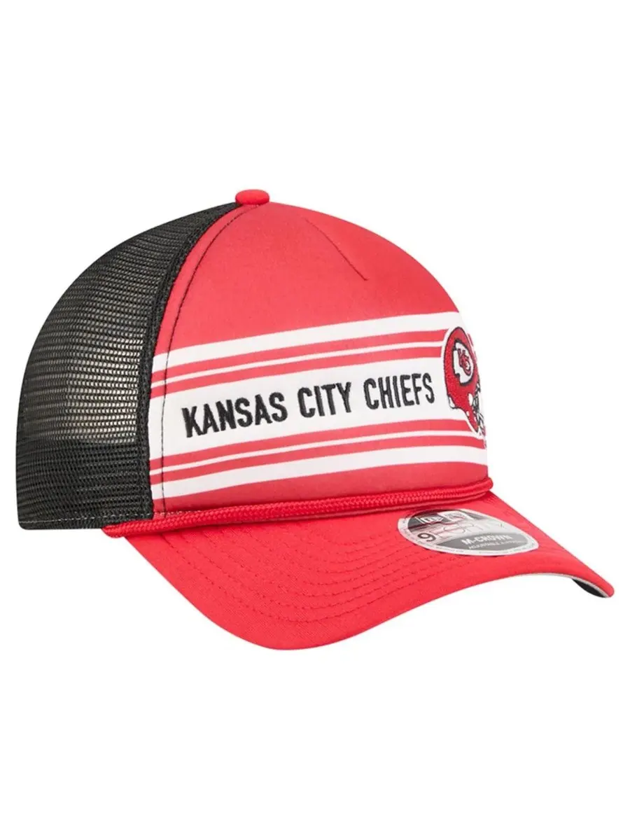 Кепка New Era с вышитым принтом Kansas City Chiefs — изображение 3 из 5, красный