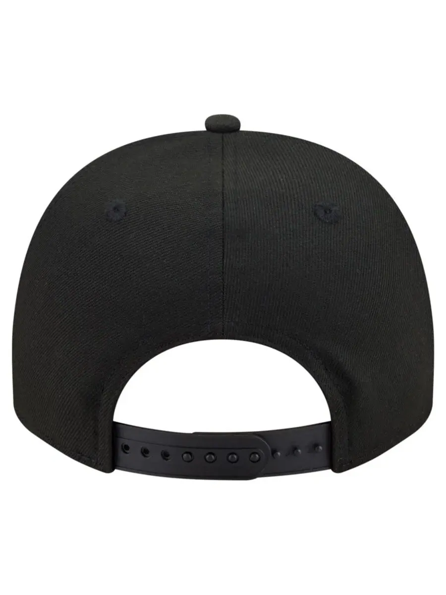 Кепка-снэпбек с высокой тульей и вышивкой, Texas Rangers Motion A-Frame 9FIFTY New Era — изображение 5 из 5, черный