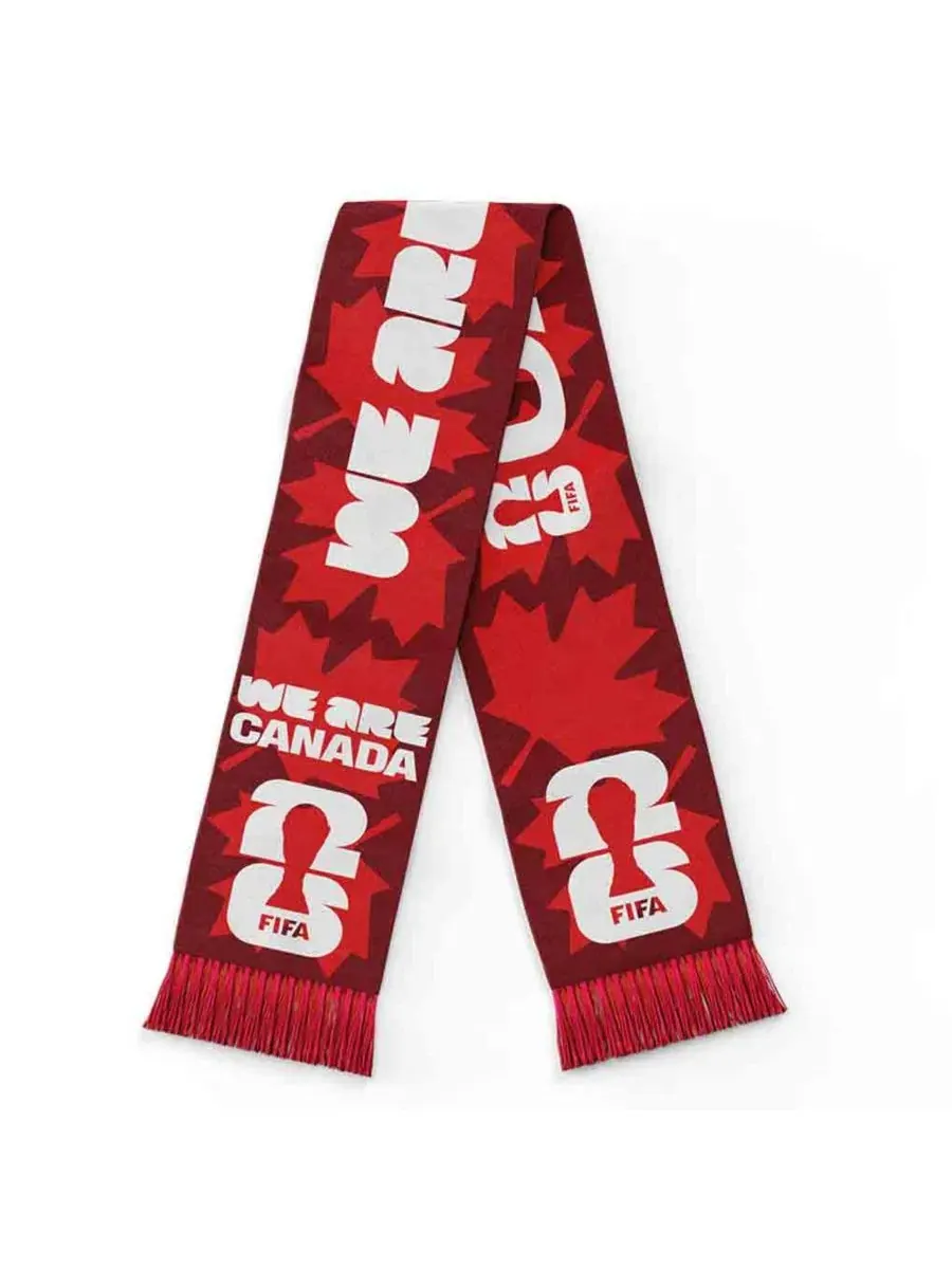 Шарф болельщика Canada FIFA World Cup 2026 Global Scarves