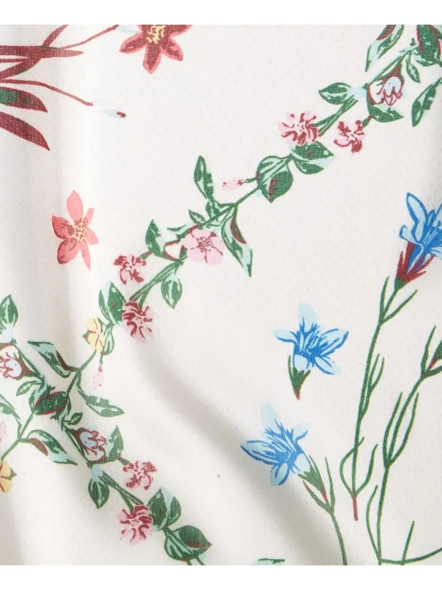 Платок квадратный с принтом Diamond Garden Floral I.N.C. International Concepts — изображение 2 из 3, черный белый мульти