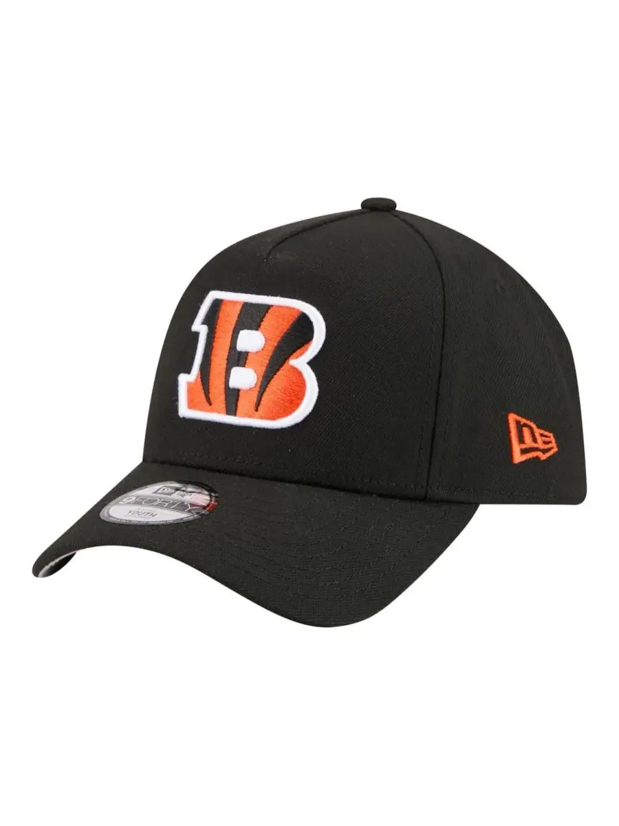 Кепка с вышитым логотипом Cincinnati Bengals 9FORTY A-Frame New Era — изображение 1 из 5, черный