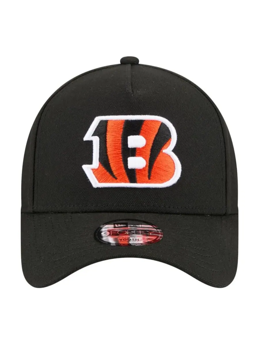 Кепка с вышитым логотипом Cincinnati Bengals 9FORTY A-Frame New Era — изображение 5 из 5, черный