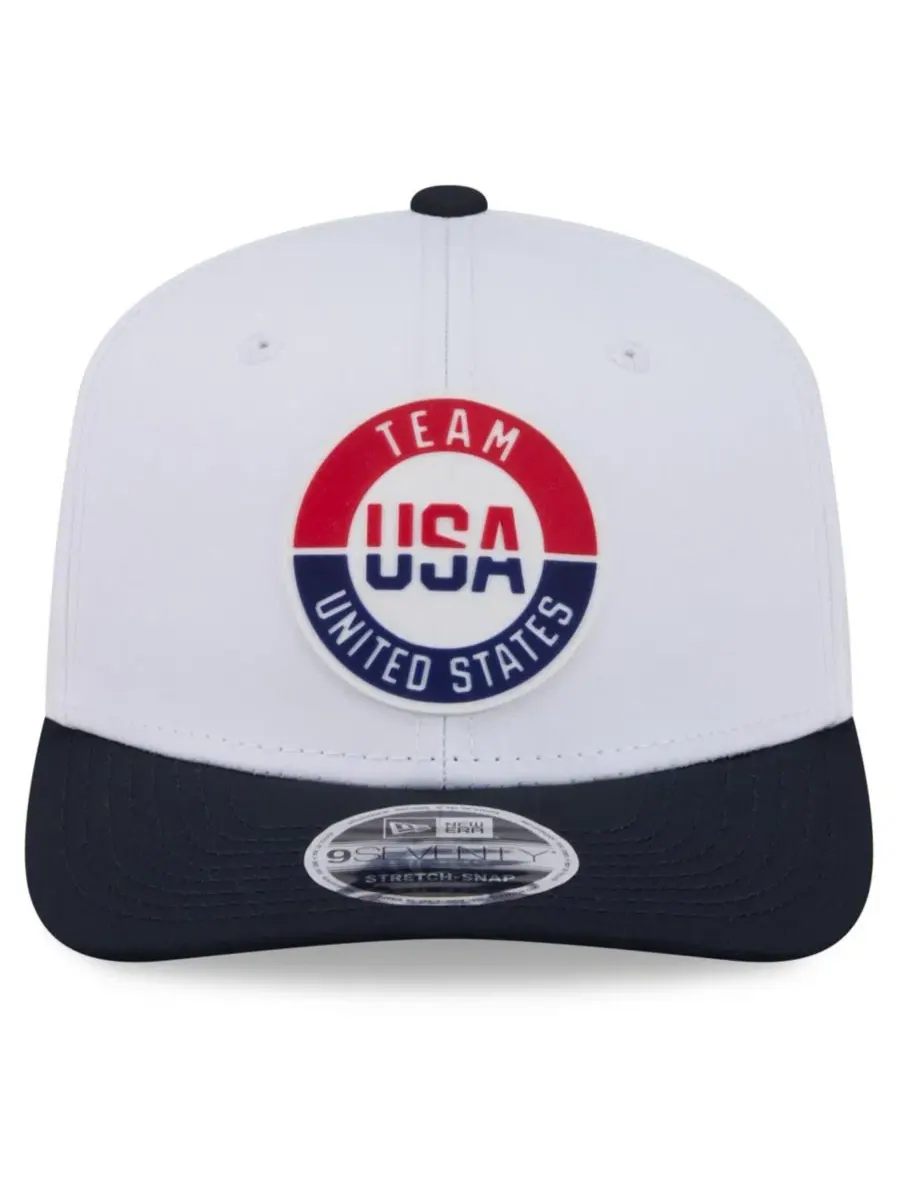Кепка New Era Team USA Perforated Stars 9SEVENTY — изображение 2 из 5, белый черный