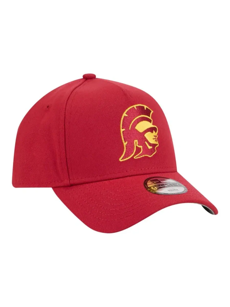 Кепка USC Trojans 9FORTY A-Frame New Era — изображение 4 из 5, красный