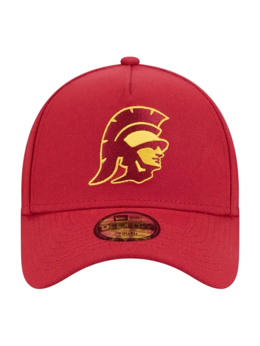 Кепка USC Trojans 9FORTY A-Frame New Era — изображение 5 из 5, красный