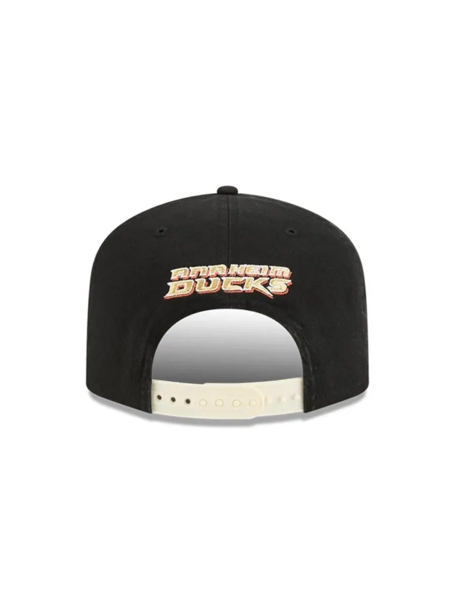 Кепка New Era Anaheim Ducks Throwback Stanley Cup Champions Side Patch 19TWENTY — изображение 4 из 5, черный