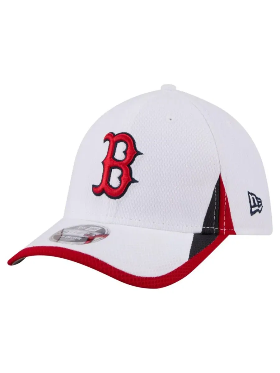 Кепка с вышивкой Boston Red Sox 39THIRTY New Era — изображение 1 из 5, белый