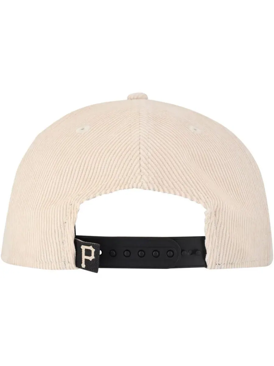 New Era Мужская хаки бейсболка для гольфа Pittsburgh Pirates, летняя модель, с застежкой-регулятором — изображение 2 из 5
