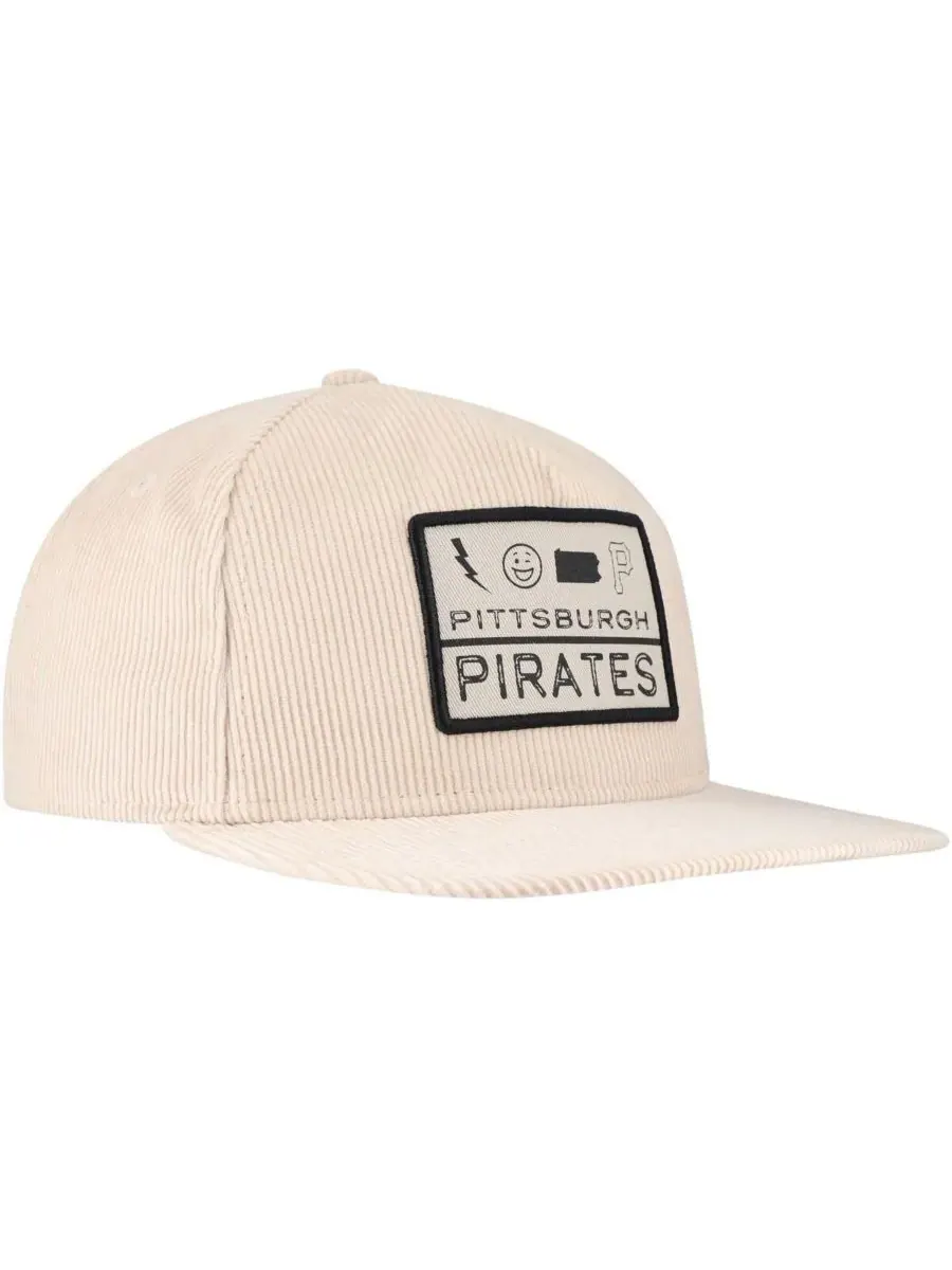 New Era Мужская хаки бейсболка для гольфа Pittsburgh Pirates, летняя модель, с застежкой-регулятором — изображение 4 из 5