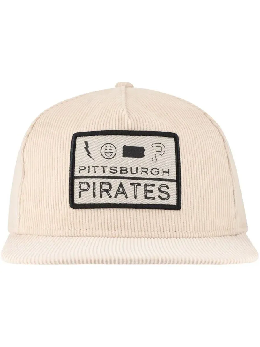 New Era Мужская хаки бейсболка для гольфа Pittsburgh Pirates, летняя модель, с застежкой-регулятором — изображение 5 из 5