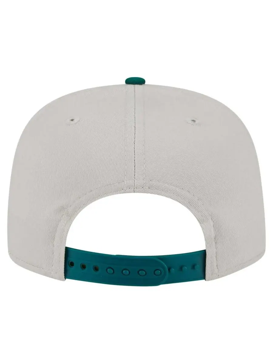 New Era Мужская бейсболка-снепбек New York Jets Athletic Golfer Hat — изображение 2 из 5, зеленый