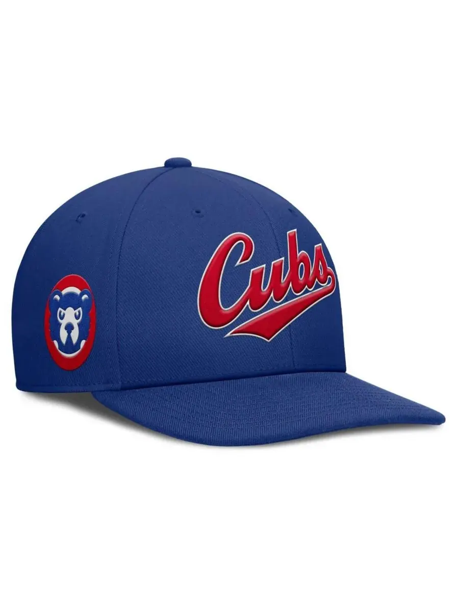 Мужская бейсболка Royal Chicago Cubs Pro Performance Snapback Nike — изображение 1 из 4, королевский
