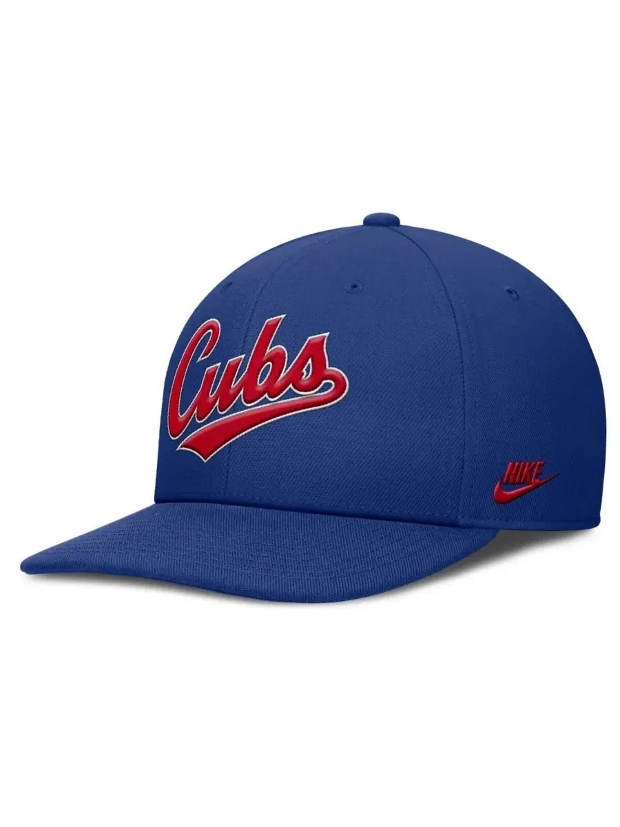 Мужская бейсболка Royal Chicago Cubs Pro Performance Snapback Nike — изображение 2 из 4, королевский