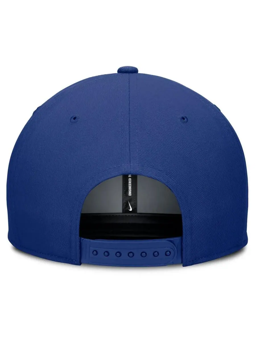 Мужская бейсболка Royal Chicago Cubs Pro Performance Snapback Nike — изображение 3 из 4, королевский