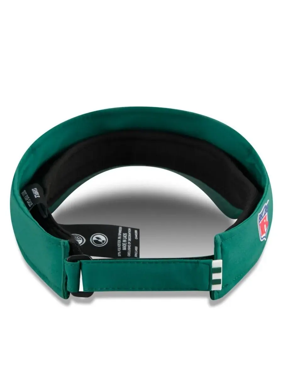 New Era Мужская зеленая кепка-козырек New York Jets 2025 Sideline — изображение 3 из 5, зеленый
