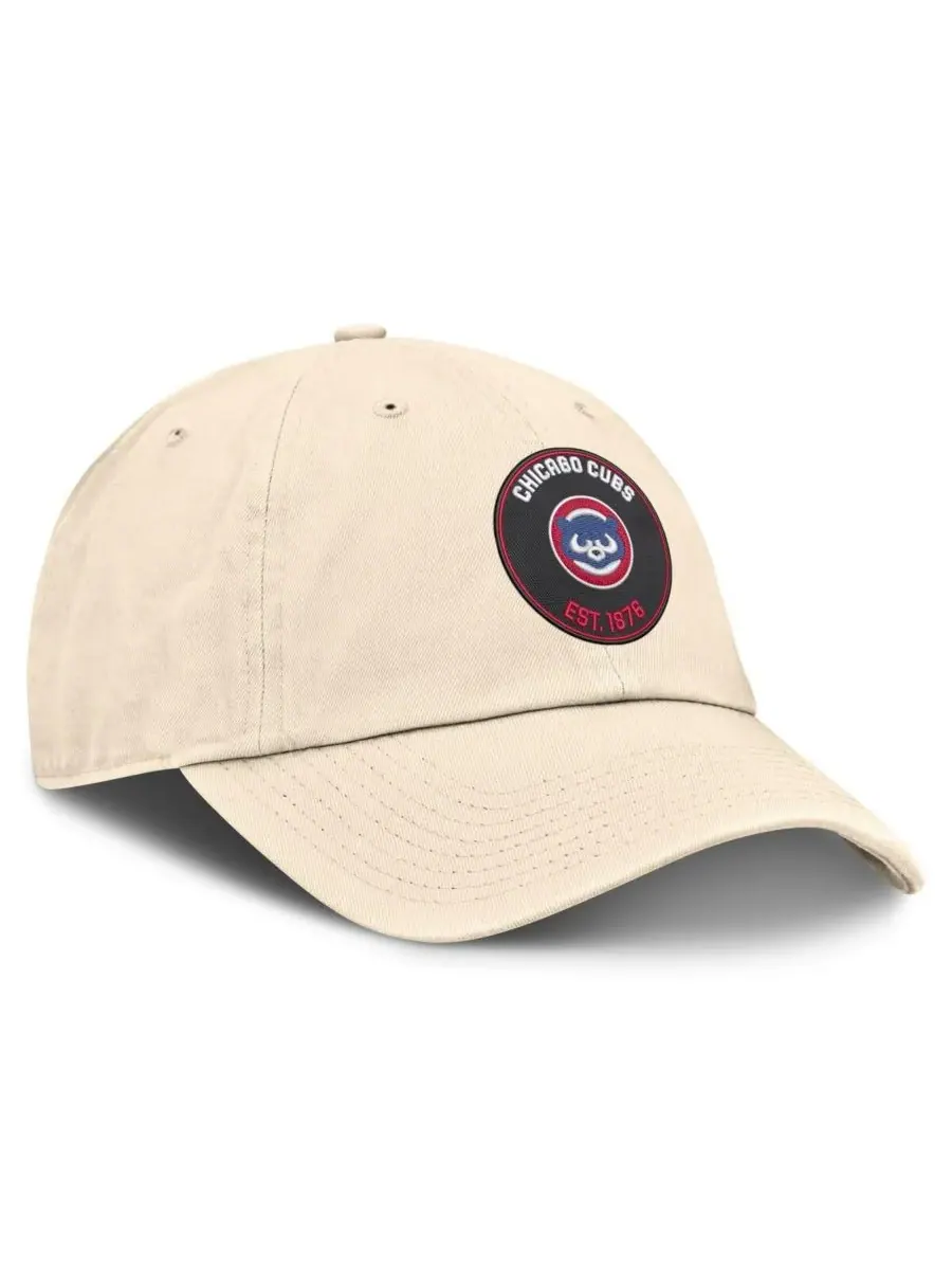 Nike Мужская регулируемая бейсболка Chicago Cubs из коллекции Cooperstown Collection, натурального — изображение 3 из 4