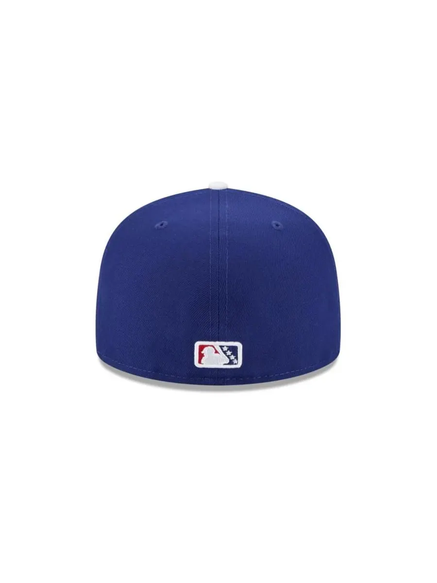 New Era Мужская темно-синяя кепка 59FIFTY с символикой Great Lakes Loons Theme Nights — изображение 4 из 4, синий