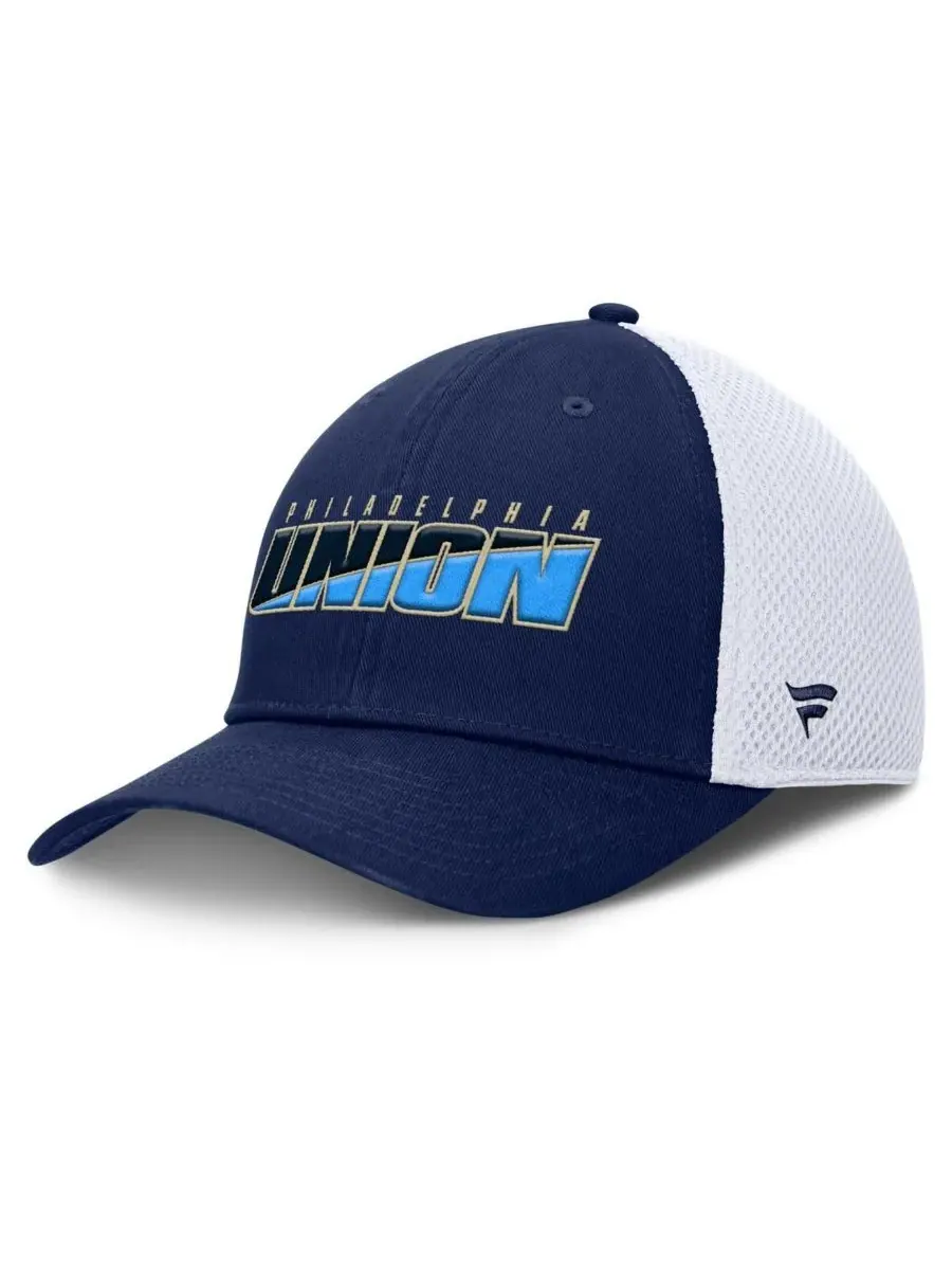 Fanatics Мужская темно-синяя бейсболка Philadelphia Union Rocket Flex — изображение 1 из 4, темно-синий