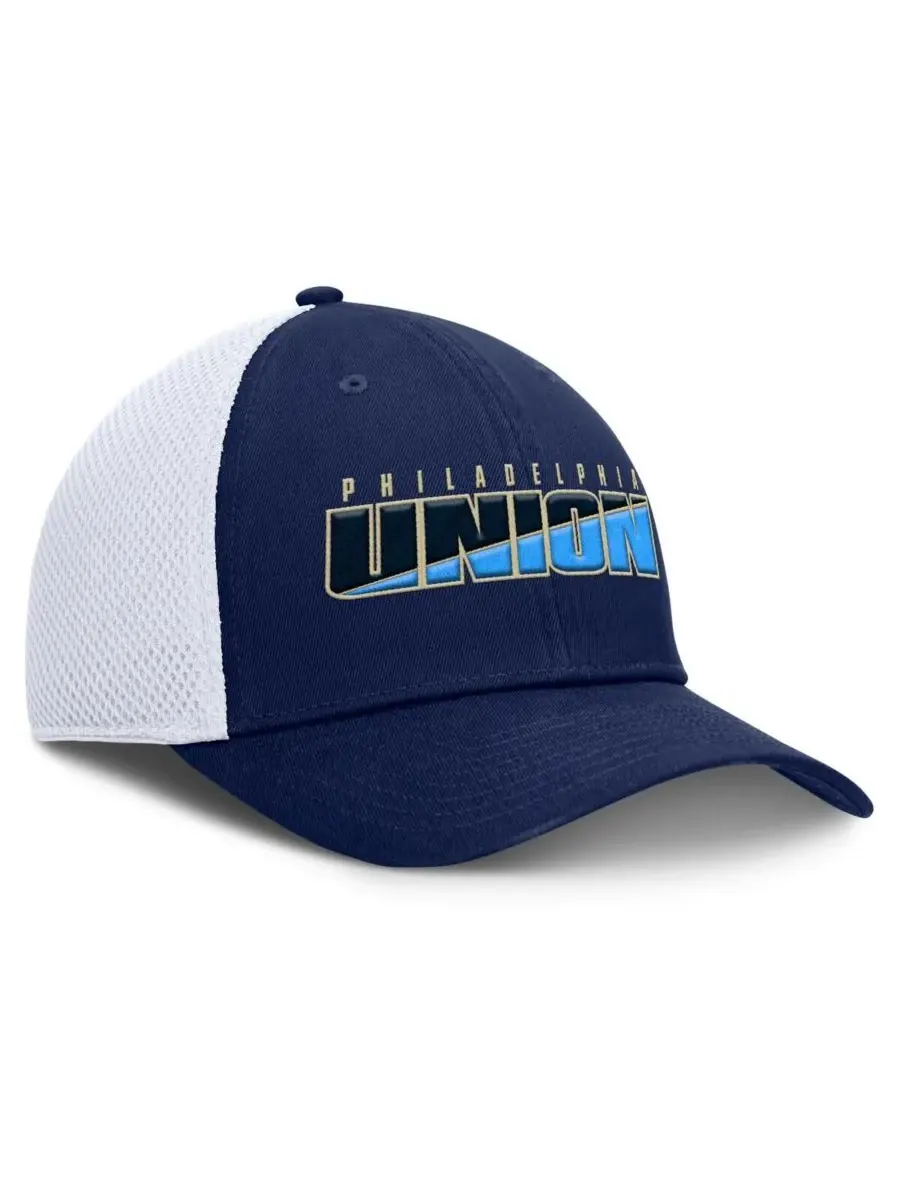 Fanatics Мужская темно-синяя бейсболка Philadelphia Union Rocket Flex — изображение 4 из 4, темно-синий