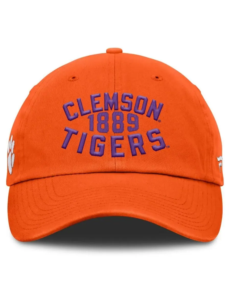 Fanatics Мужская регулируемая кепка Clemson Tigers Archer оранжевого цвета — изображение 2 из 4, оранжевый