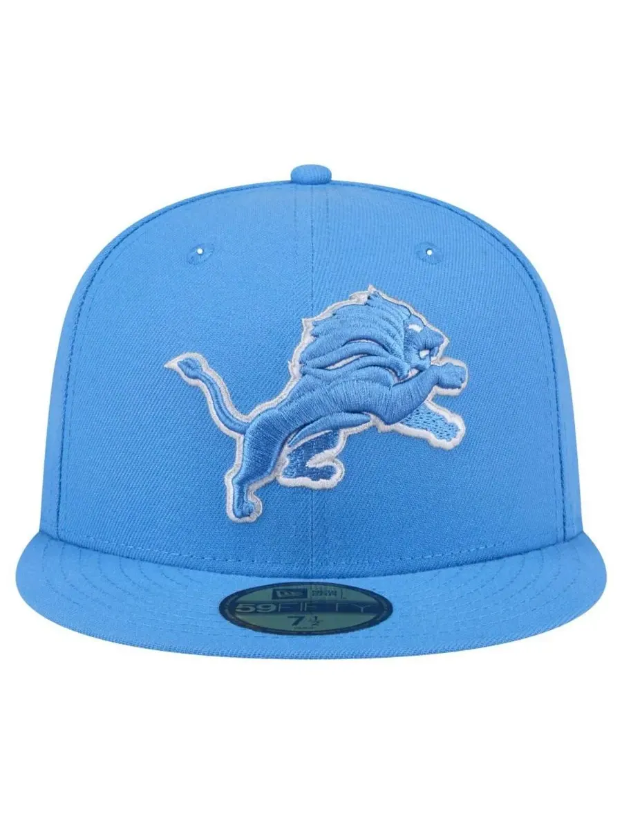 New Era Мужская синяя бейсболка Detroit Lions Omaha 59FIFTY — изображение 2 из 4, синий
