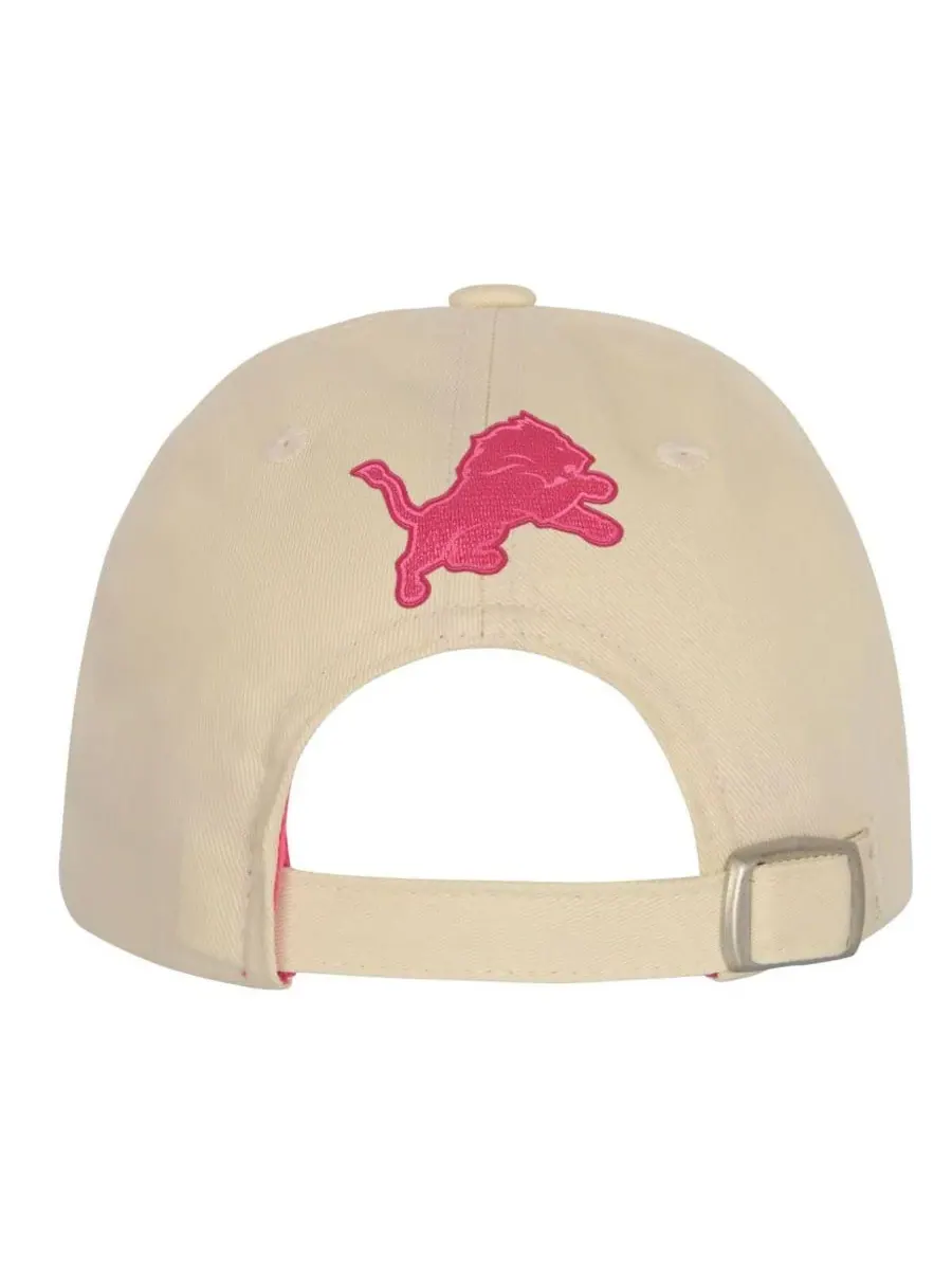 Outerstuff Регулируемая кепка Big Girls Cream Detroit Lions Blitz — изображение 3 из 3, бежевый