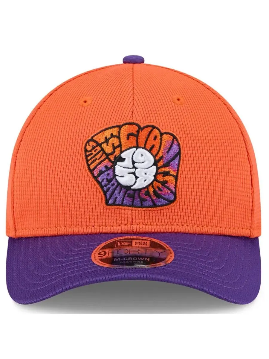 New Era Мужская регулируемая бейсболка San Francisco Giants 2025 City Connect Batting Practice — изображение 2 из 5