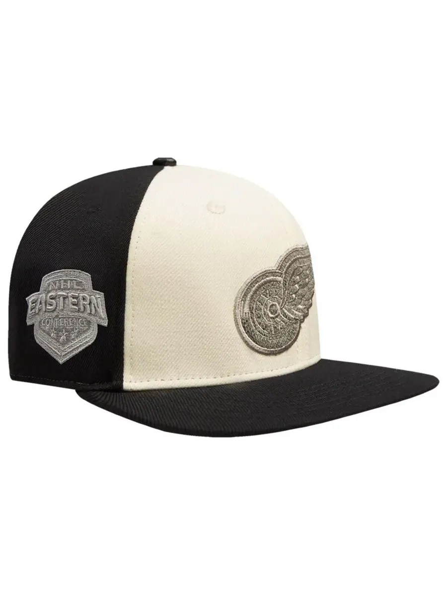 Pro Standard Мужская кремовая кепка-бейсболка Detroit Red Wings из французского махрового трикотажа — изображение 1 из 4