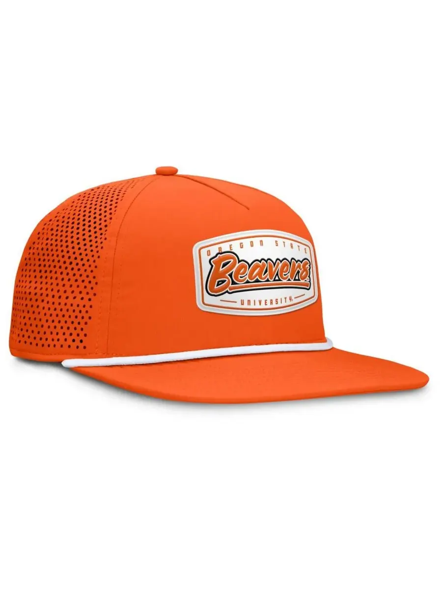 Fanatics Мужская оранжевая регулируемая кепка Oregon State Beavers Expedition Rope — изображение 3 из 4, оранжевый