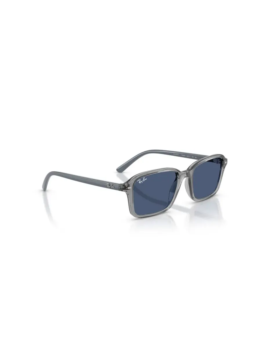 Детские квадратные солнцезащитные очки, RB9131S Ray-Ban Jr — изображение 7 из 7, прозрачный серый