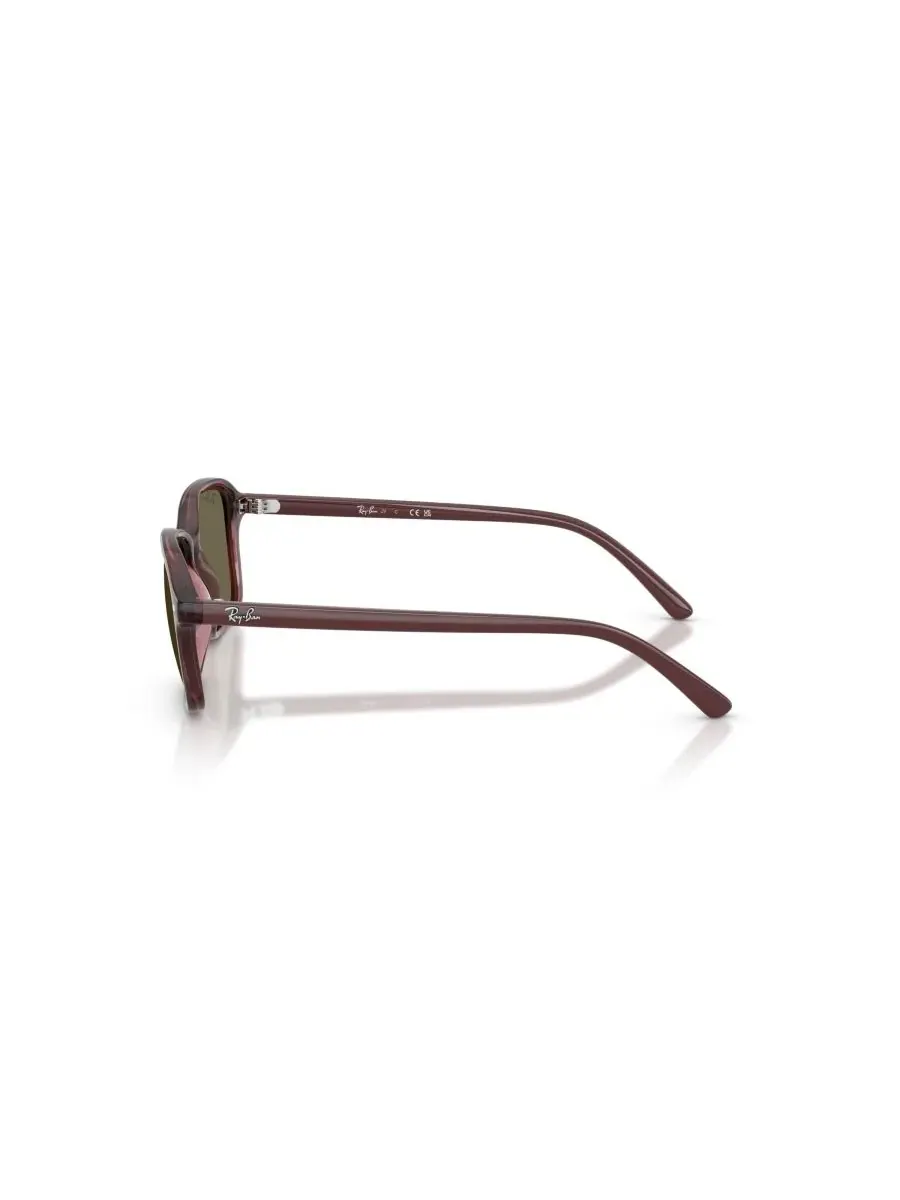 Детские квадратные солнцезащитные очки, RB9131S Ray-Ban Jr — изображение 3 из 7, прозрачный-фиолетовый