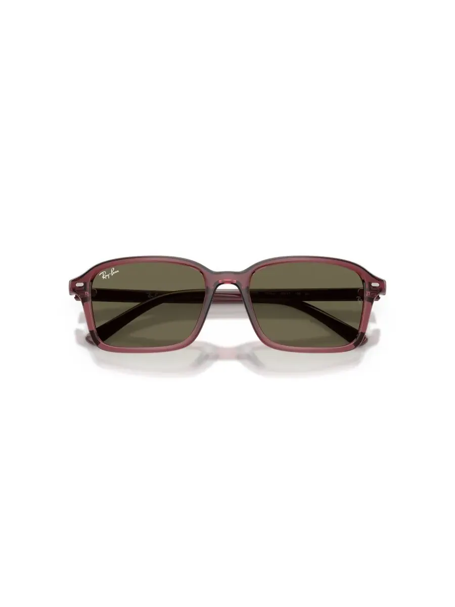 Детские квадратные солнцезащитные очки, RB9131S Ray-Ban Jr — изображение 4 из 7, прозрачный-фиолетовый