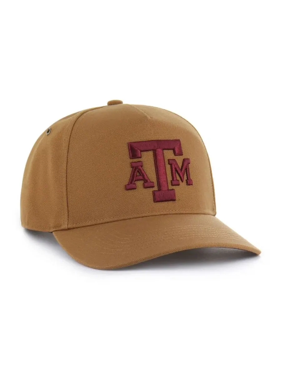 Кепка Hitch с козырьком, модель Texas A&M Aggies '47 Brand — изображение 2 из 4, коричневый