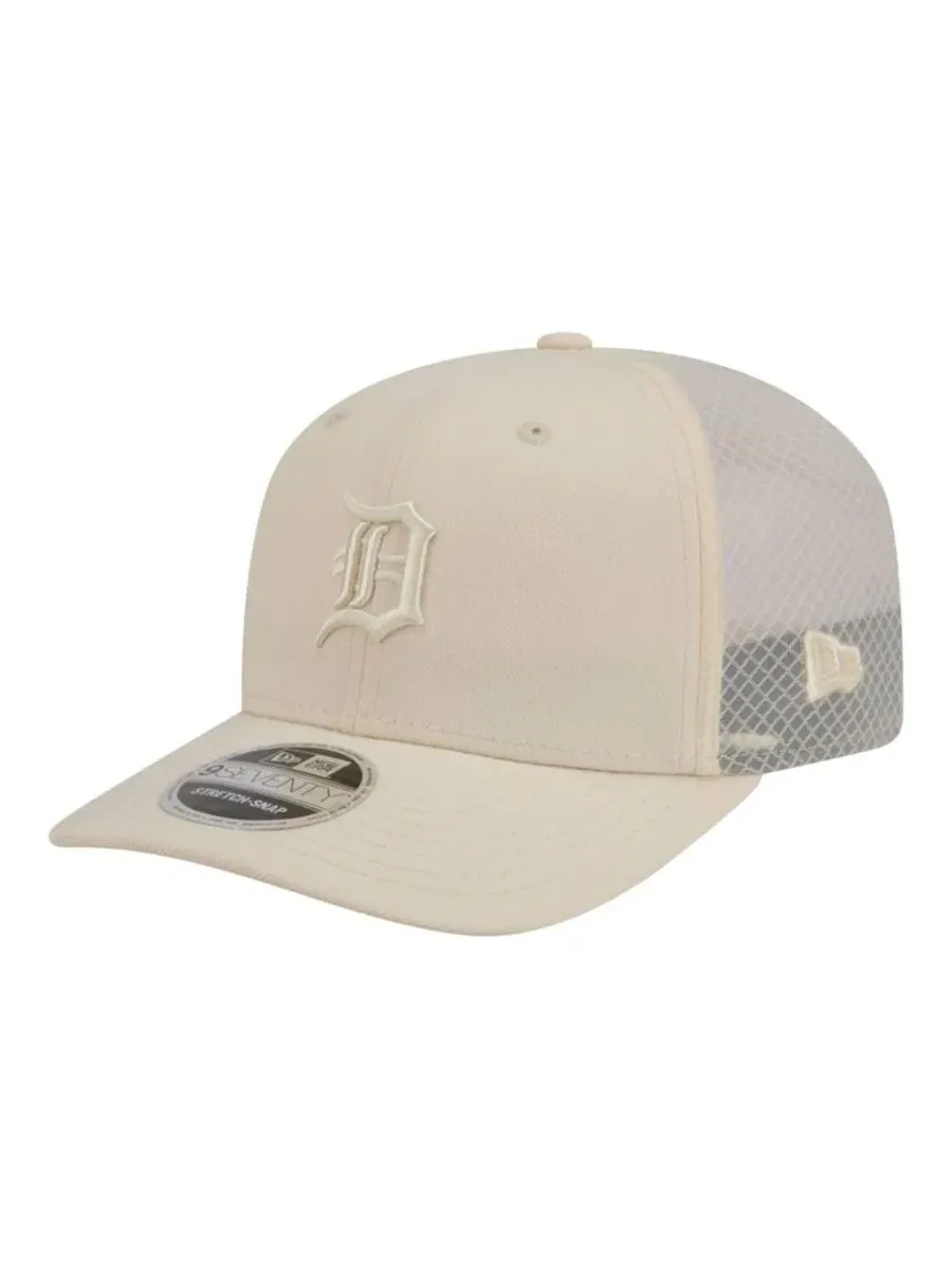 Бейсболка-тракер с козырьком Detroit Tigers Color Pack COOLERA 9SEVENTY New Era — изображение 1 из 5, светлый бежевый