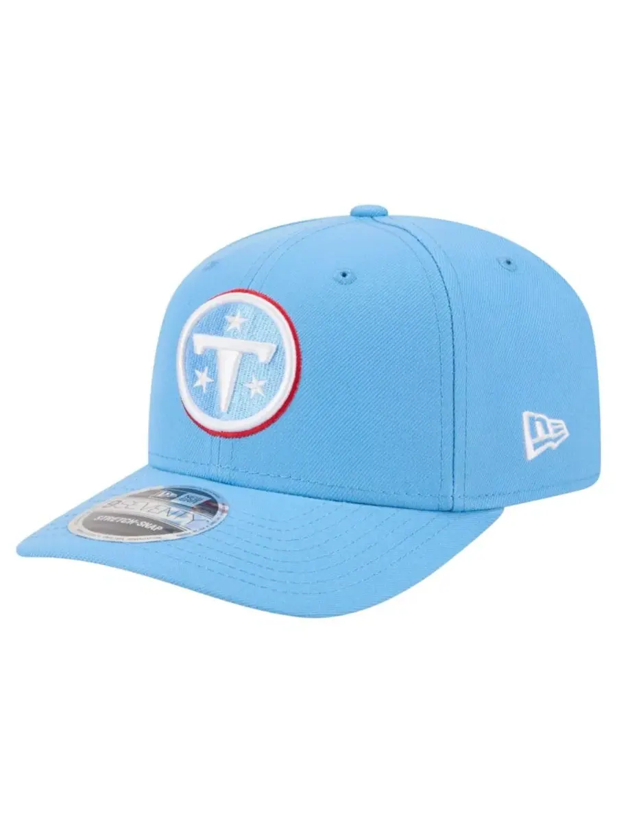 Кепка с козырьком Tennessee Titans 9SEVENTY New Era — изображение 1 из 5, светлый синий