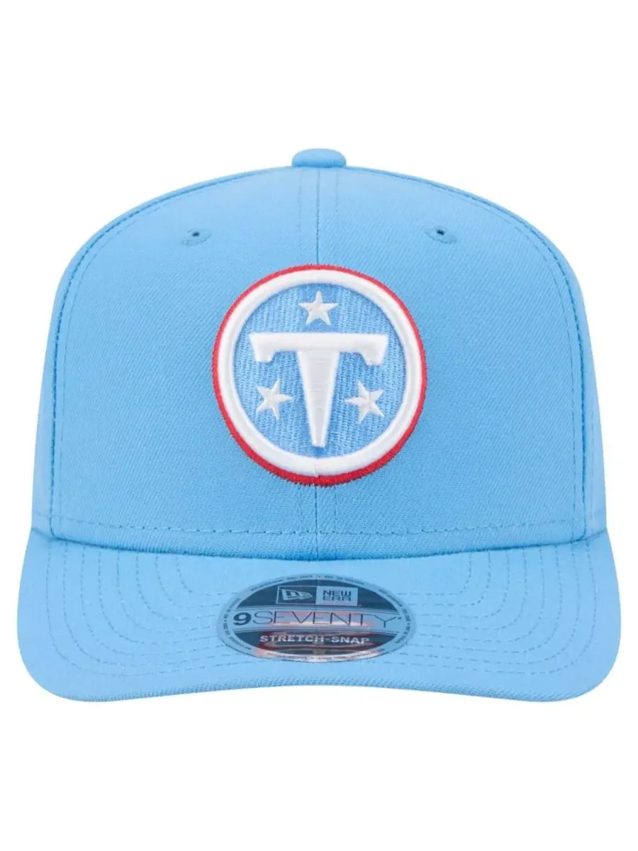 Кепка с козырьком Tennessee Titans 9SEVENTY New Era — изображение 2 из 5, светлый синий