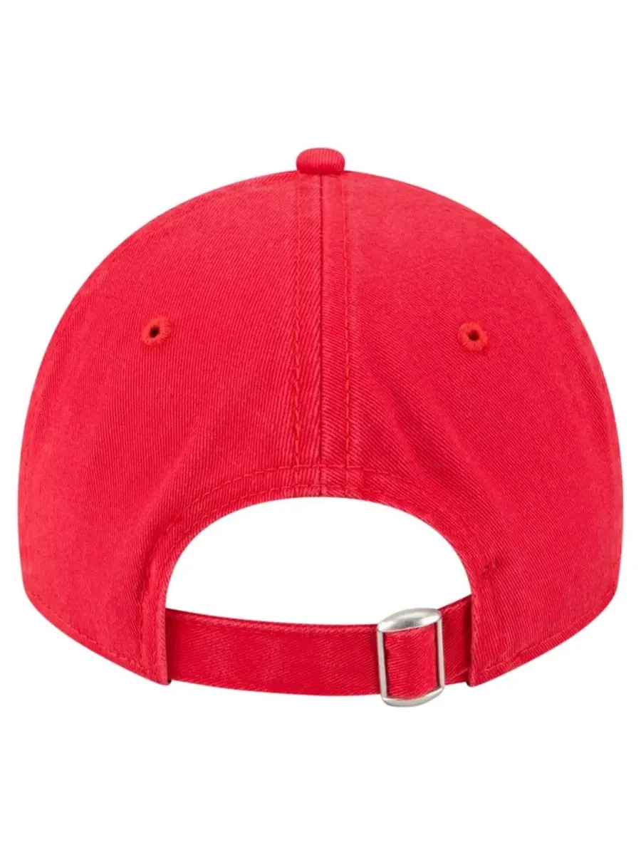 Кепка с вышивкой Kansas City Chiefs Cheer 9TWENTY New Era — изображение 4 из 5, красный