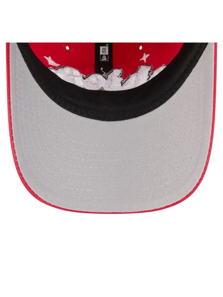 Кепка с вышивкой Kansas City Chiefs Cheer 9TWENTY New Era — изображение 5 из 5, красный