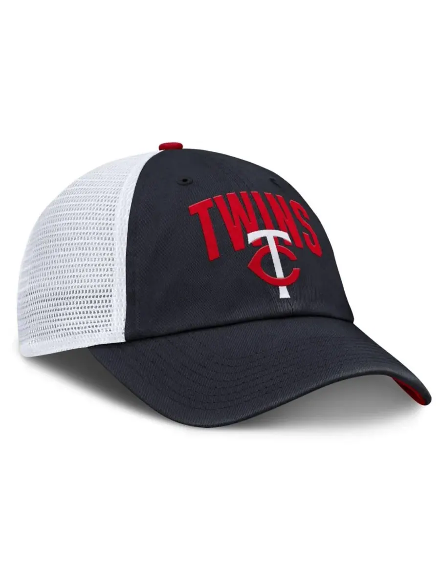 Бейсболка Nike с вышитым логотипом Minnesota Twins — изображение 3 из 5, темно-синий белый